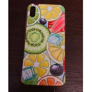 New cute summer full coverage IPhone X case TPU